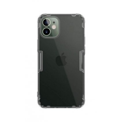 Zadný silikónový kryt Nillkin na iPhone 12 mini tmavý