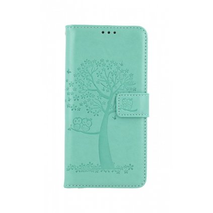 Flipové puzdro na Xiaomi Redmi 10 Zelený strom sovičky