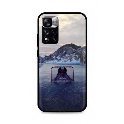 Zadný silikónový kryt DARK na Xiaomi Redmi Note 11 Pro Hockey Goalie