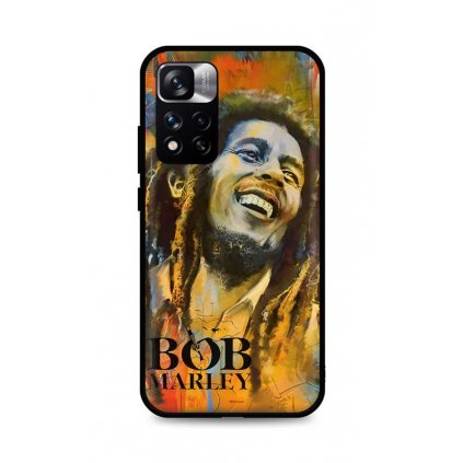 Zadný silikónový kryt DARK na Xiaomi Redmi Note 11 Pro Bob Marley