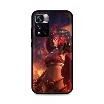 Zadný silikónový kryt DARK na Xiaomi Redmi Note 11 Pro Heroes Of The Storm