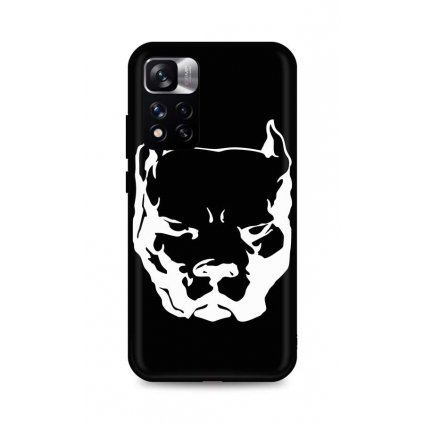 Zadný silikónový kryt DARK na Xiaomi Redmi Note 11 Pro Pitbull