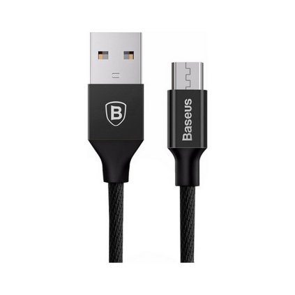 Dátový kábel Baseus Yiven CAMYW-A01 microUSB čierny