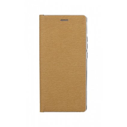 Flipové puzdro Luna Book na Xiaomi Redmi 9A zlato-strieborné