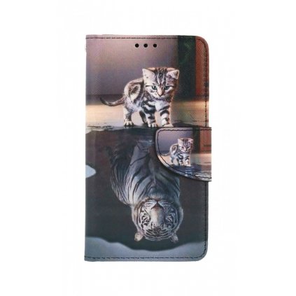 Flipové púzdro na iPhone 13 mini Tiger