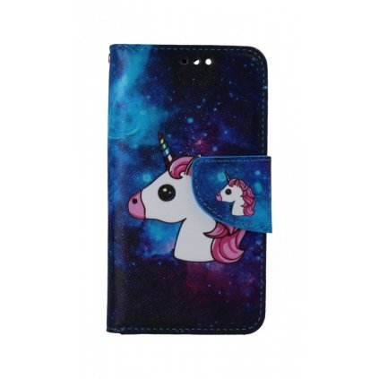 Flipové púzdro na iPhone 13 mini Space Unicorn