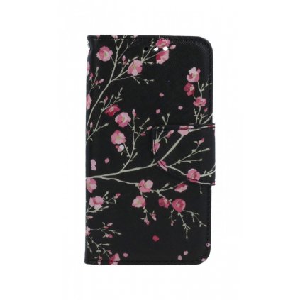 Flipové puzdro na iPhone 13 mini Nočné kvety