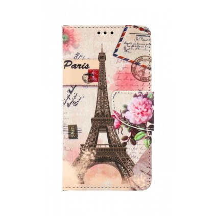 Flipové púzdro na iPhone 13 mini Eiffelova veža