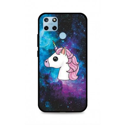 Zadný pevný kryt LUXURY na Realme C25Y Space Unicorn