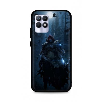 Zadný silikónový kryt DARK na Realme 8i Player Hero