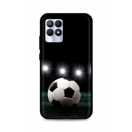 Zadný silikónový kryt DARK na Realme 8i Football