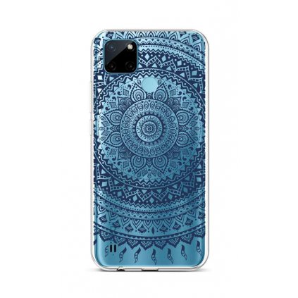 Zadný silikónový kryt na Realme C21Y Navy Mandala