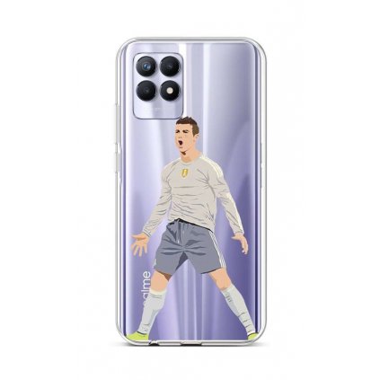 Zadný silikónový kryt na Realme 8i Futbalista