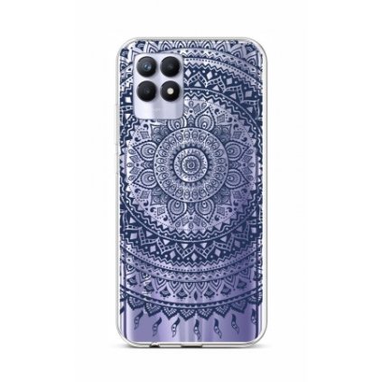 Zadný silikónový kryt na Realme 8i Navy Mandala