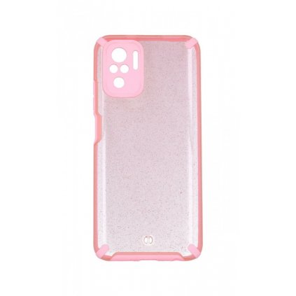 Zadný pevný kryt Armor Glitter na Xiaomi Redmi Note 10 ružový