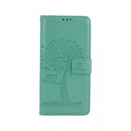 Flipové púzdro na Xiaomi Poco M4 Pro 5G Zelený strom sovičky
