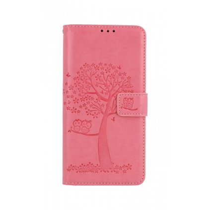 Flipové púzdro na Xiaomi Poco M4 Pro 5G Ružový strom sovičky