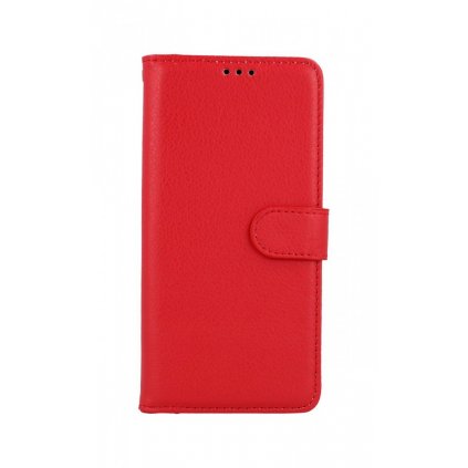 Flipové púzdro na Xiaomi Poco M4 Pro 5G červené s prackou