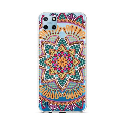 Zadný silikónový kryt na Realme C25Y Happy Mandala
