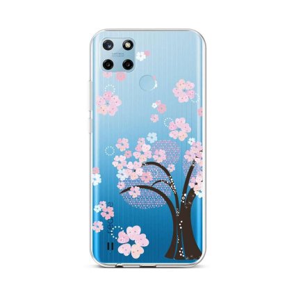 Zadný silikónový kryt na Realme C25Y Cherry Tree