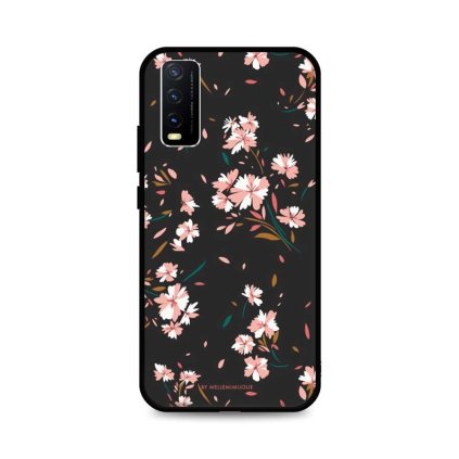 Zadný pevný kryt LUXURY na Vivo Y20s Cherry Blossom