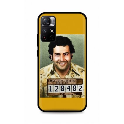 Zadný silikónový kryt DARK na Xiaomi Poco M4 Pro 5G Pablo Escobar