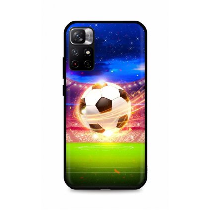 Zadný silikónový kryt DARK na Xiaomi Poco M4 Pro 5G Football Dream