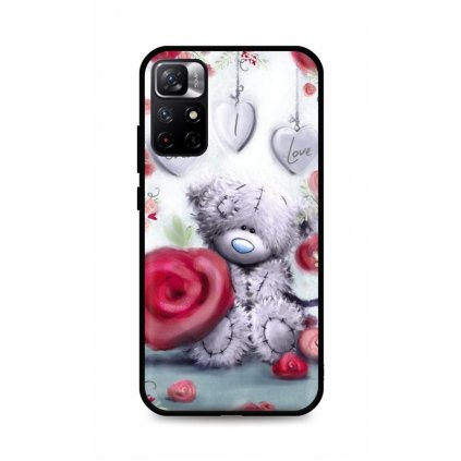 Zadný silikónový kryt DARK na Xiaomi Poco M4 Pro 5G Teddy Bear