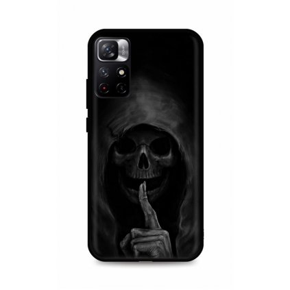 Zadný silikónový kryt DARK na Xiaomi Poco M4 Pro 5G Dark Grim Reaper