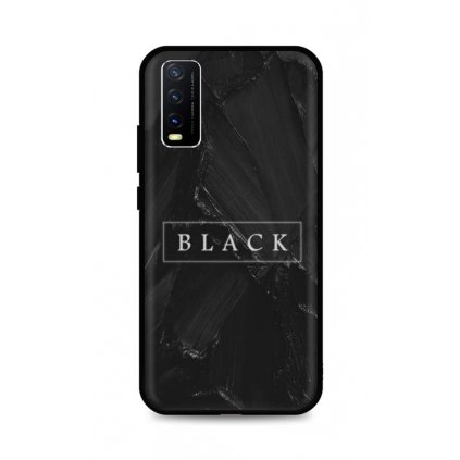 Zadný pevný kryt LUXURY pre Vivo Y20s Black