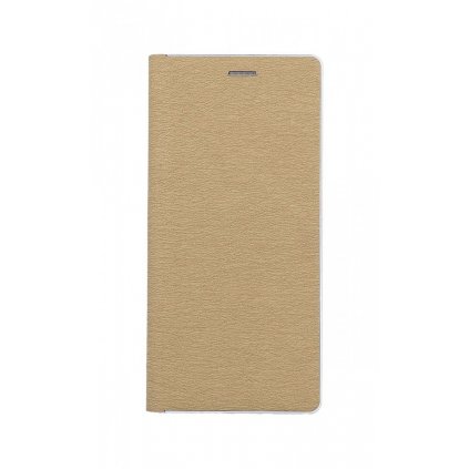 Flipové puzdro Forcell Luna Book na Samsung A22 5G zlato-strieborné