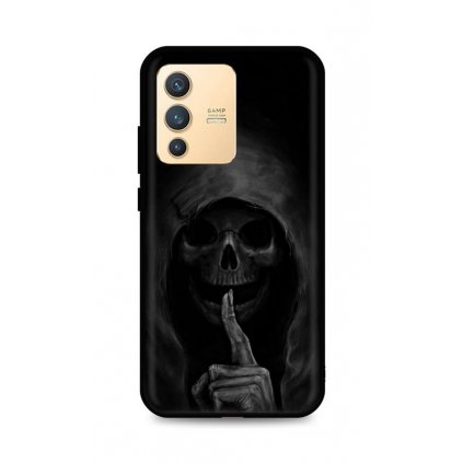 Zadný silikónový kryt DARK na Vivo V23 5G Dark Grim Reaper