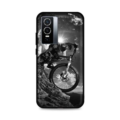 Zadný silikónový kryt DARK pre Vivo Y76 5G Mountain Rider