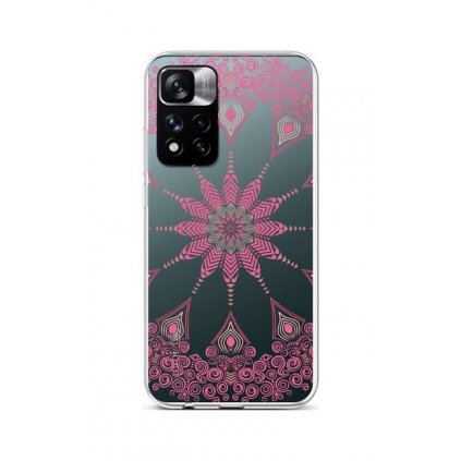 Zadný silikónový kryt na Xiaomi Redmi Note 11 Pro+ 5G Pink Mandala