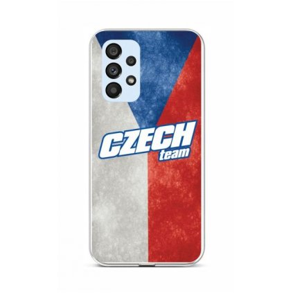 Zadný silikónový kryt na Samsung A53 5G Czech Team