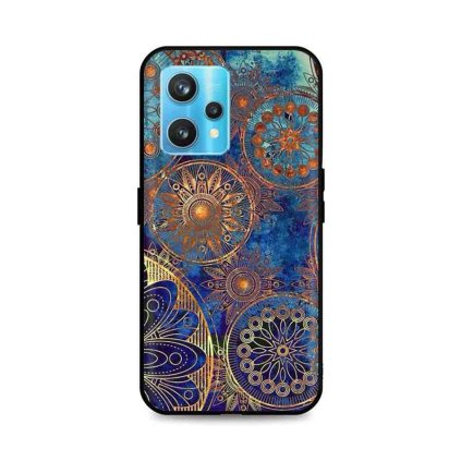 Zadný 3D silikónový kryt na Realme 9 Pro+ Modrý orient