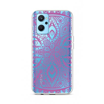 Zadný silikónový kryt na Realme 9i Violet Mandala