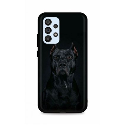 Zadný silikónový kryt DARK na Samsung A53 5G Dark Pitbull