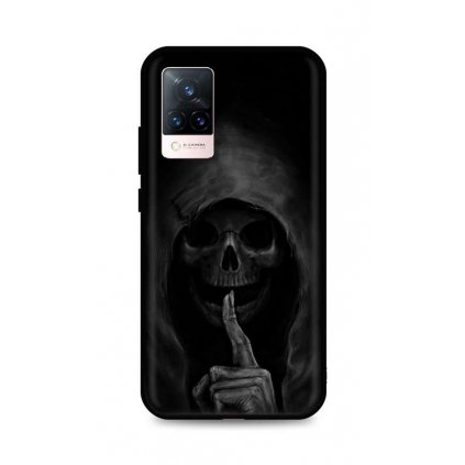 Zadný silikónový kryt DARK na Vivo V21 5G Dark Grim Reaper