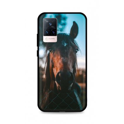 Zadný silikónový kryt DARK na Vivo V21 5G Horse