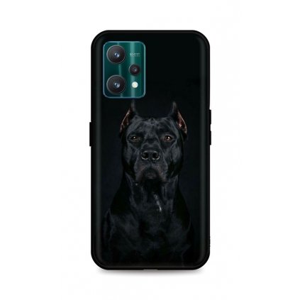 Zadný silikónový kryt DARK na Realme 9 Pro Dark Pitbull