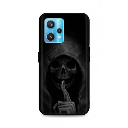 Zadný silikónový kryt DARK na Realme 9 Pro+ Dark Grim Reaper