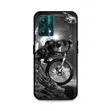 Zadný silikónový kryt DARK na Realme 9 Pro Mountain Rider