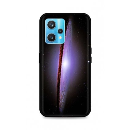 Zadný silikónový kryt DARK na Realme 9 Pro+ Milky Way