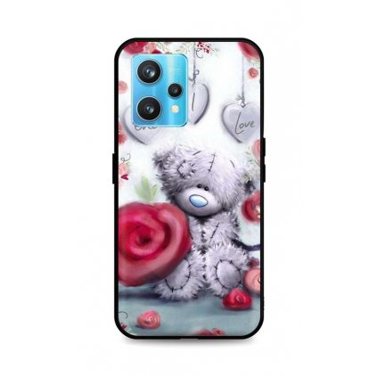 Zadný silikónový kryt DARK na Realme 9 Pro+ Teddy Bear