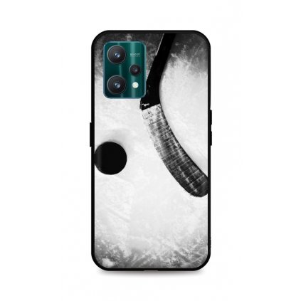 Zadný silikónový kryt DARK na Realme 9 Pro Hockey