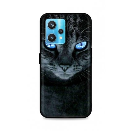 Zadný silikónový kryt DARK na Realme 9 Pro+ Dark Cat