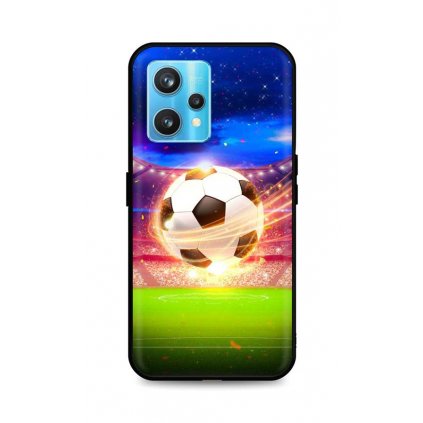 Zadný silikónový kryt DARK na Realme 9 Pro+ Football Dream