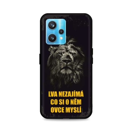 Zadný silikónový kryt DARK na Realme 9 Pro+ Lev