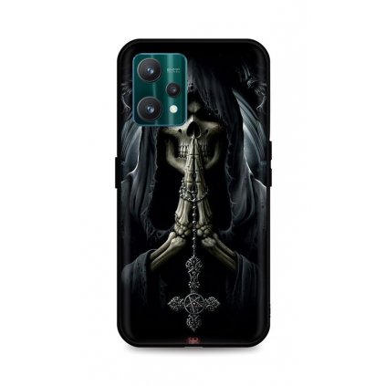 Zadný silikónový kryt DARK na Realme 9 Pro Grim Reaper